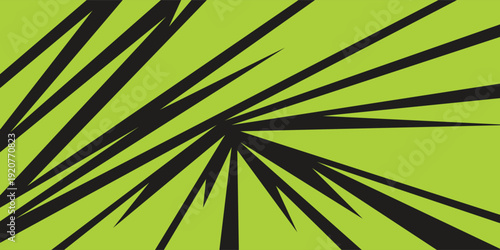 Abstract background with spikes and zigzag line pattern