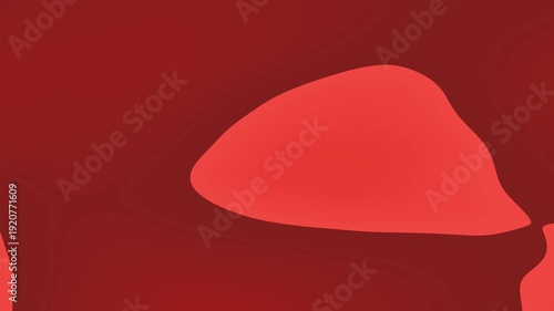 Abstract Red Backgrounds with Organic Shapes and Gradients.