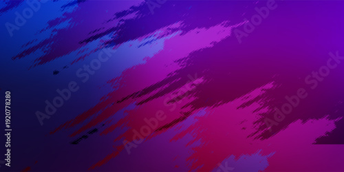 Raster abstract dark blue, purple blurred background, smooth gradient texture color, shiny bright website pattern, banner header or sidebar graphic art image