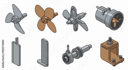 Industrial Parts and Machinery Components.