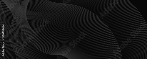 Premium background design with diagonal line pattern in black colour. Digital vector horizontal template for lux business banner, formal invitation, luxury voucher, prestigious gift certificate