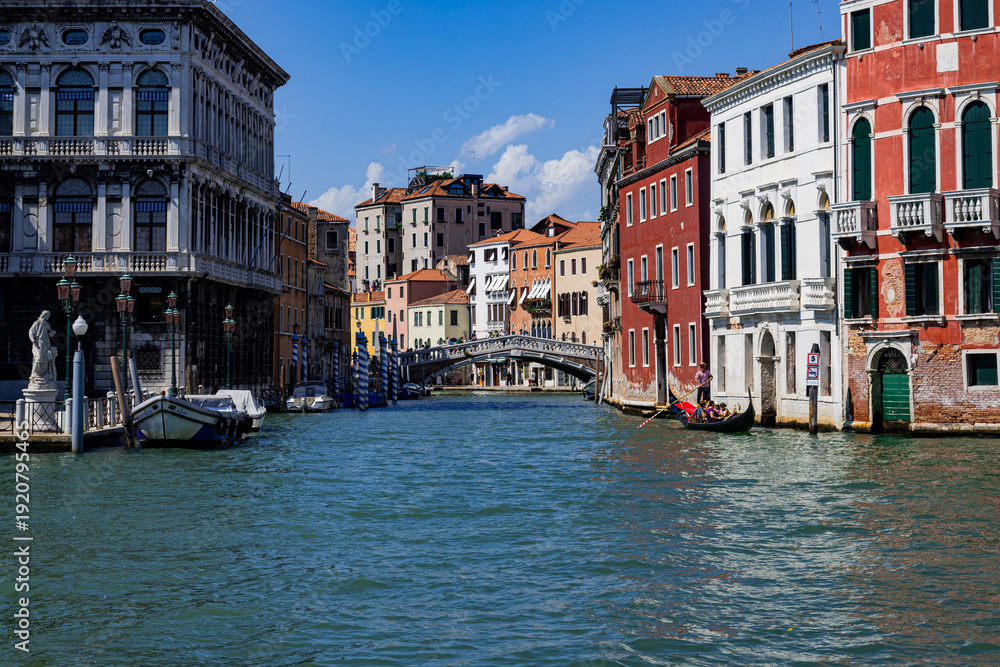 Fototapeta premium View of the Grand Canal in Venice (Italy)