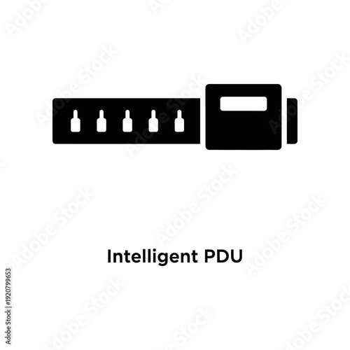 Intelligent PDU device with multiple power outlets for data center management