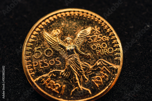 Foto Detail of Mexican Centenario gold coin