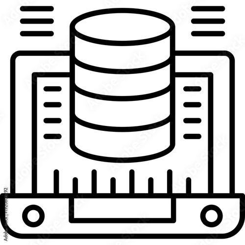 Data Icon Vector Element