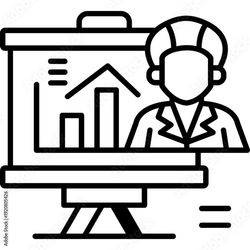 Teacher Icon Vector Element