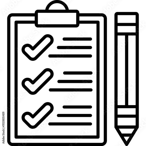 Task Icon Vector Element