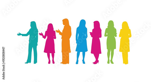 Group of people standing together.