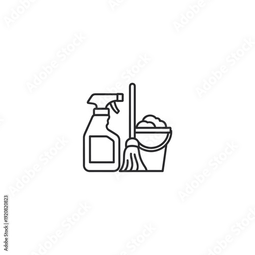 Cleaning Supplies and Household Items for Domestic Housekeeping