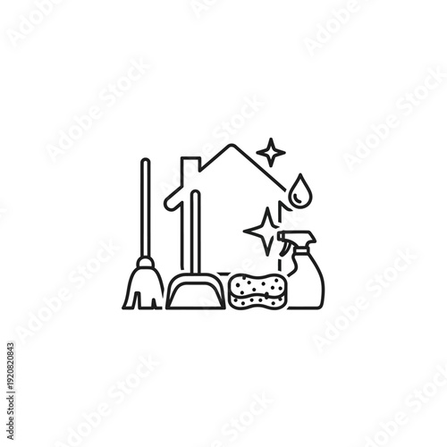 Cleaning Supplies and Household Items for Maintenance and Hygiene