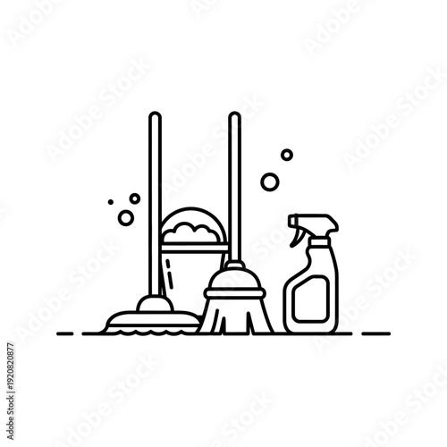 Cleaning Supplies and Household Tools for Effective Sanitation and Maintenance