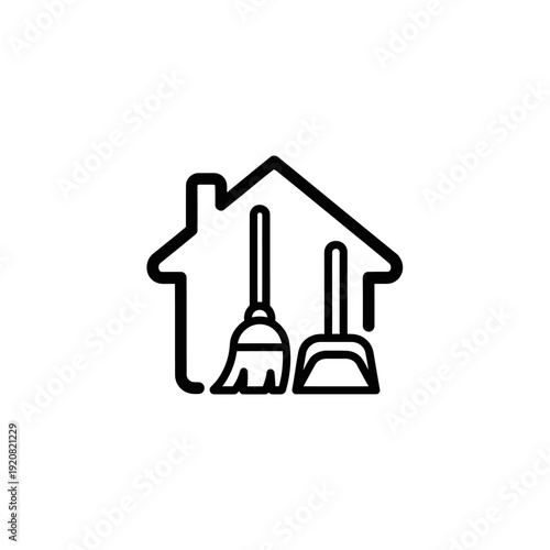 Cleaning Tools Inside a House for Home Maintenance and Organization