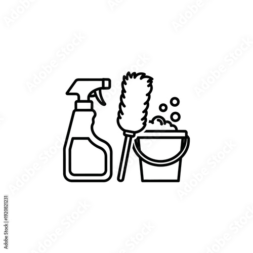 Cleaning Supplies and Tools for Housekeeping and Hygiene Maintenance