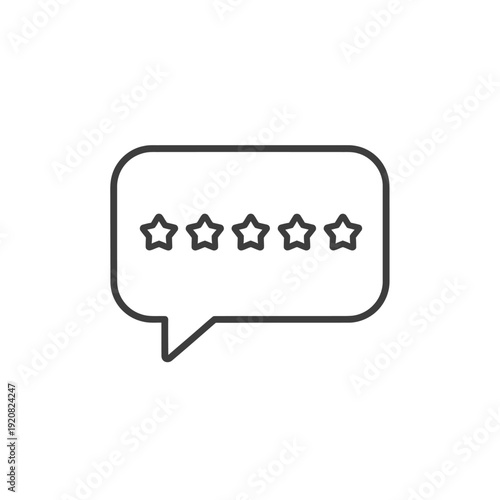 Customer Feedback and Star Rating Illustration for Business and Service Reviews