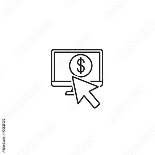 Digital Financial Technology Concept with Online Payment and Money Transfer