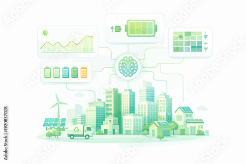 Smart City Management with Artificial Intelligence for Green Energy and Sustainable Urban Development