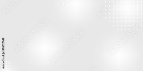 Dot white gray wave light technology texture background. Abstract big data digital concept.