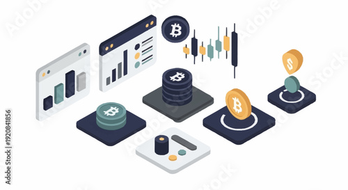 Digital currency and cryptocurrency data analysis on various devices.