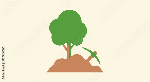 Fuel tanker truck silhouette with hose for refueling.