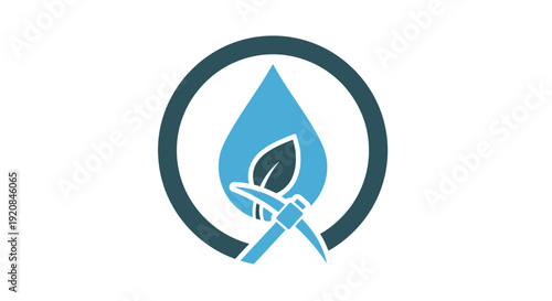 Fuel tanker truck silhouette with hose for refueling.