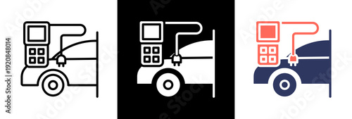 Car Diagnostic triple icon
