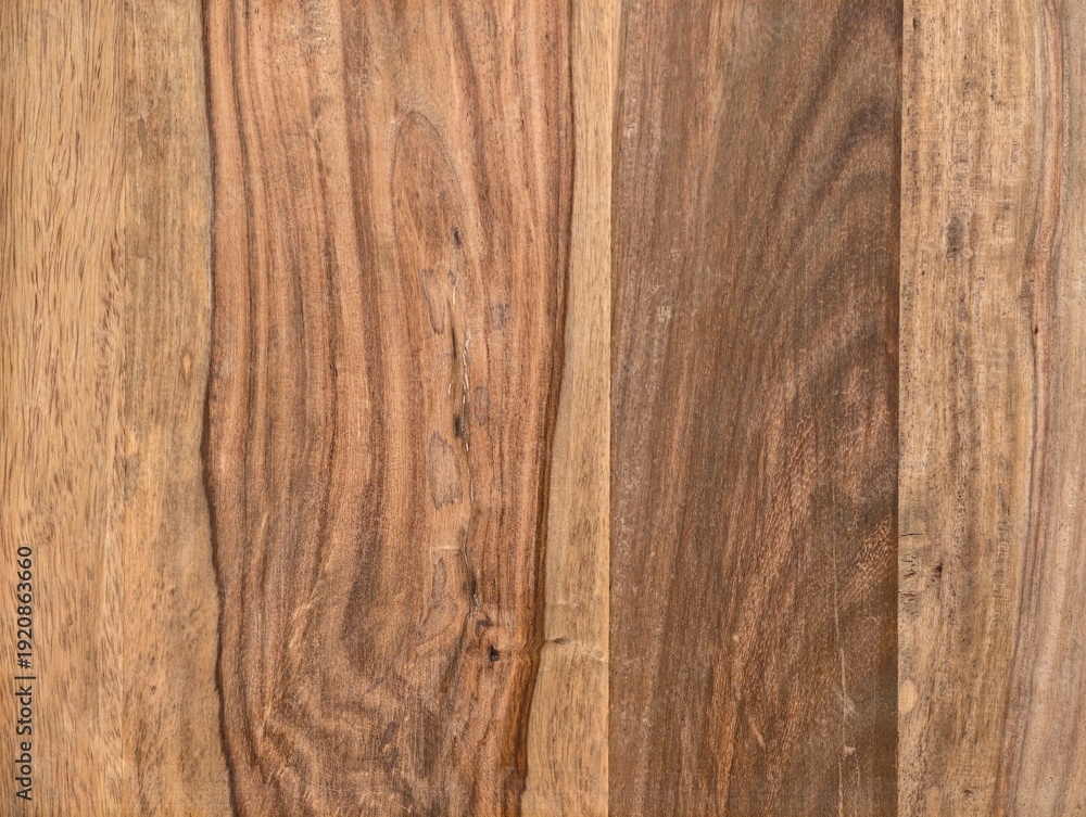 Obraz premium Highend polished walnut surfaces featuring stylish modern lines widely preferred in upscale environments
