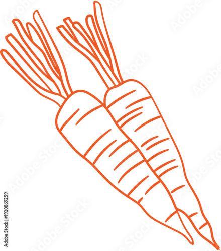 Vegetables icons black white handdrawn outline.eps