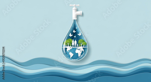 Water Conservation and Sustainability A Drop of Life for a Greener Planet