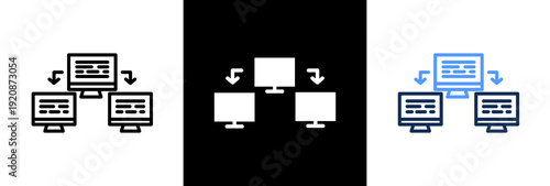 System Sharing triple icon