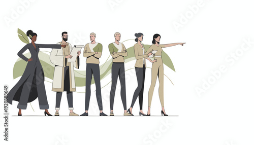 Visionary Diverse Leadership Team Charting a Clear Path for Future Business Growth and Innovation