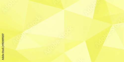 Abstract yellow geometric triangle pattern background vector design wallpaper texture art illustration