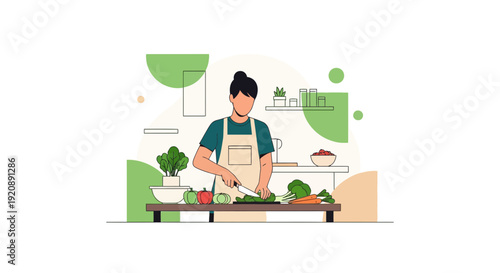 Healthy Lifestyle Concept with Medical and Wellness Elements