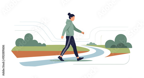 Healthy Lifestyle Concept with Medical and Wellness Elements