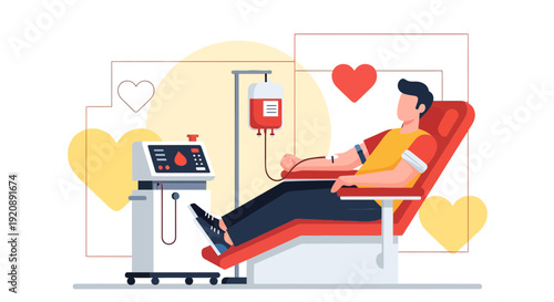 Healthy Lifestyle Concept with Medical and Wellness Elements