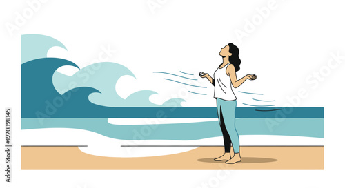 Healthy Lifestyle Concept with Medical and Wellness Elements