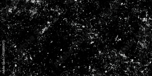 Grunge black and white abstract background. Abstract backdrop with cracks, spots, stains. Damaged antique surface.