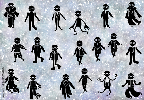 団体集団多人数