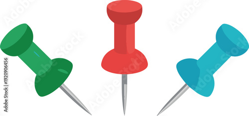 red and green arrows