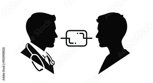 doctor and patient conversation chat