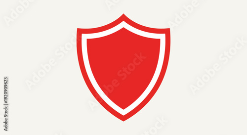 Free Download Red Shield Icon Security Protection Symbol 10. - GFXLoad