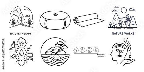 Illustrations depicting various stages of traditional textile and garment production processes