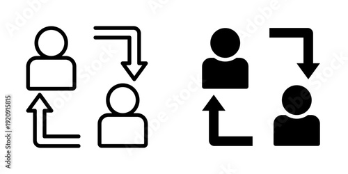 Change icon, element icon for design branding, print, and digital media