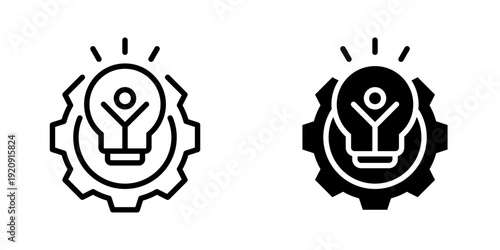 Strategy icon, element icon for design branding, print, and digital media