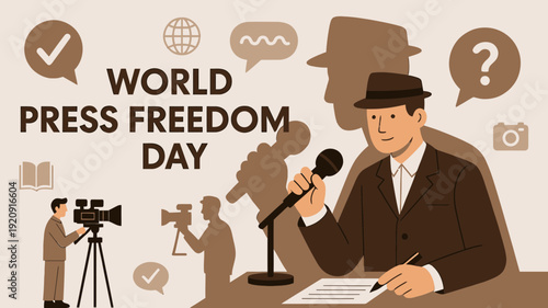 World Press Freedom Day Concept