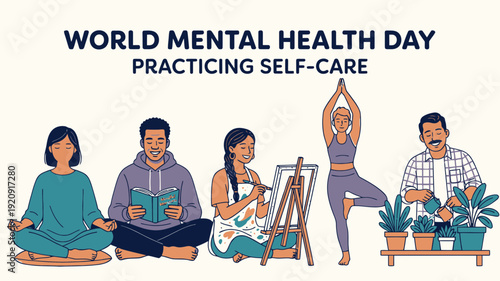 Practicing Self Care on World Mental Health Day