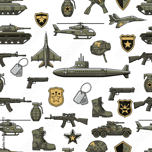 Military Equipment Pattern