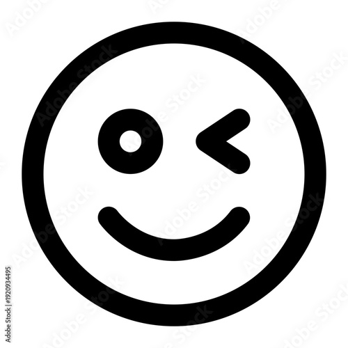 wink icon for illustration