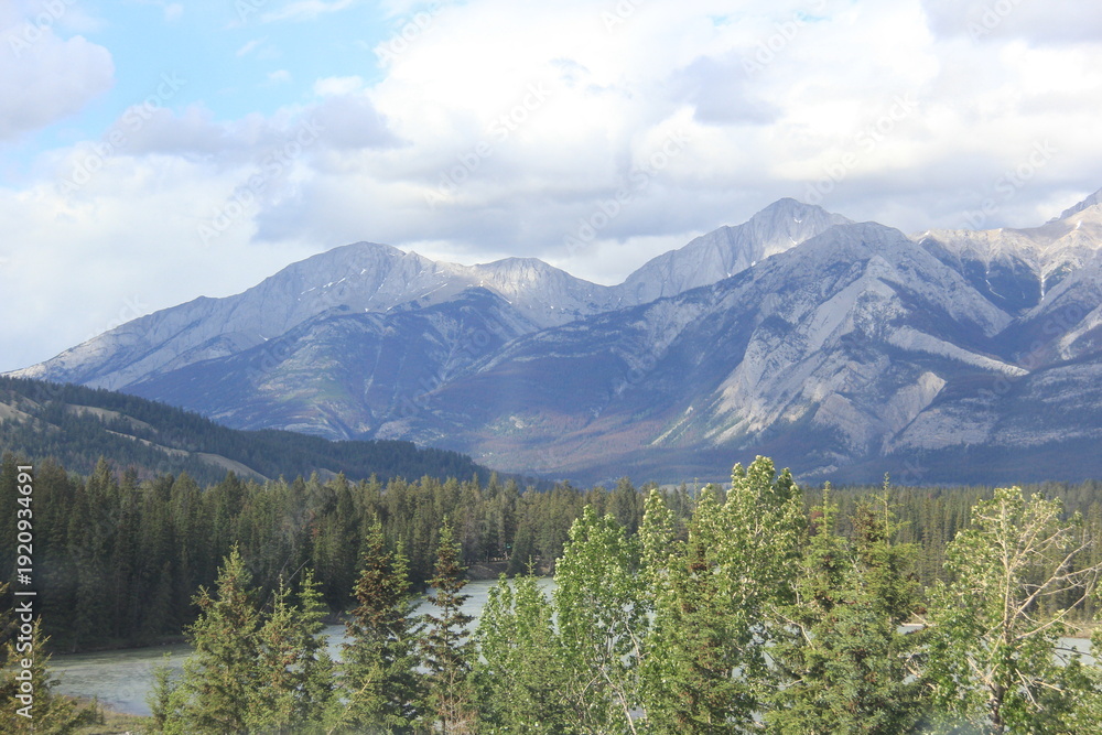 Fototapeta premium Smithers to Prince George Scenery