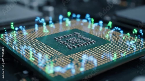 Semiconductor Landscape Intricate circuitry architecture