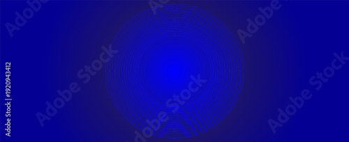 Bright blue dynamic abstract vector background with diagonal lines. 3d cover of business presentation banner for sale event night party. Fast moving soft circle wave line stripe decoration vector